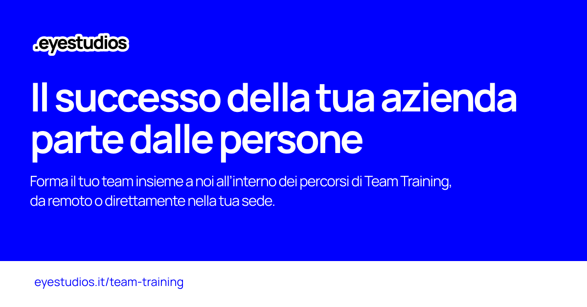 Team training | Eye Studios